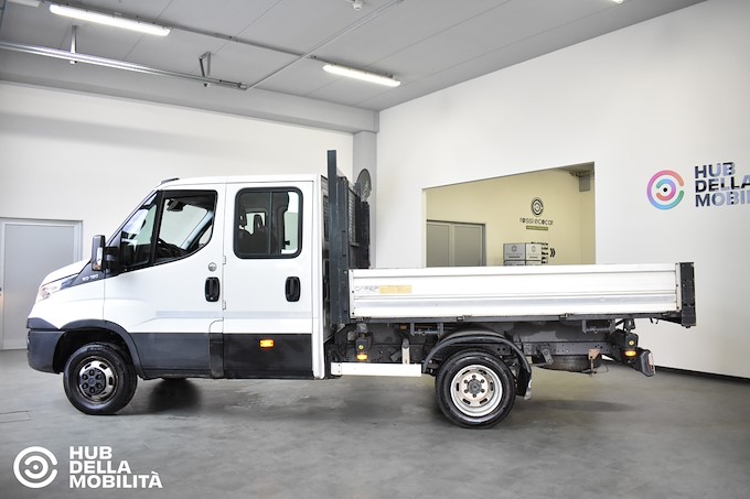 IVECO 50C15 D 6+1Quad-Tor RG Dop.Cabina Cassone Ribalt.